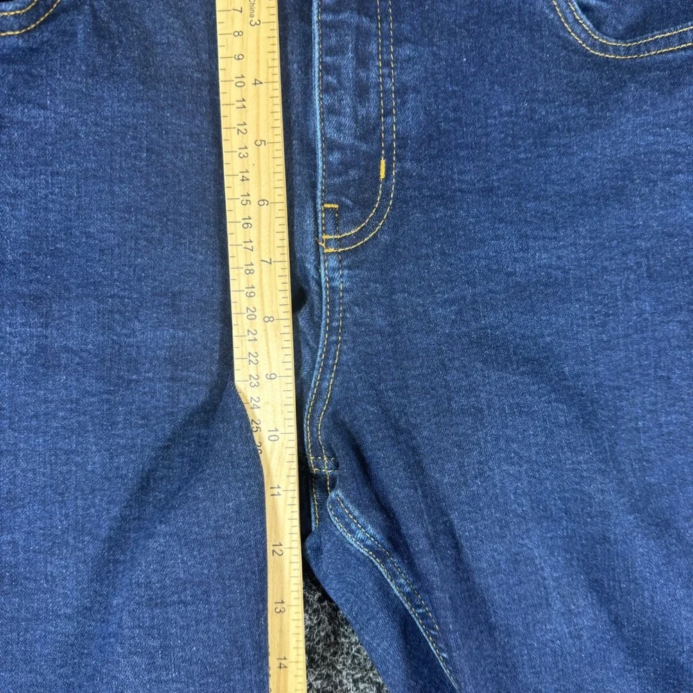 Boden Denim Skinny Jeans Womens 10R Dark Wash Blue Stretch Mid Rise Five Pocket